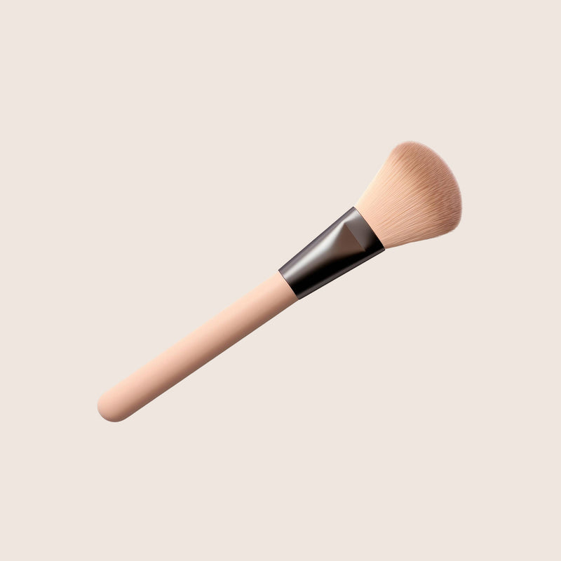 Powder Brush - Soft Pink Handle